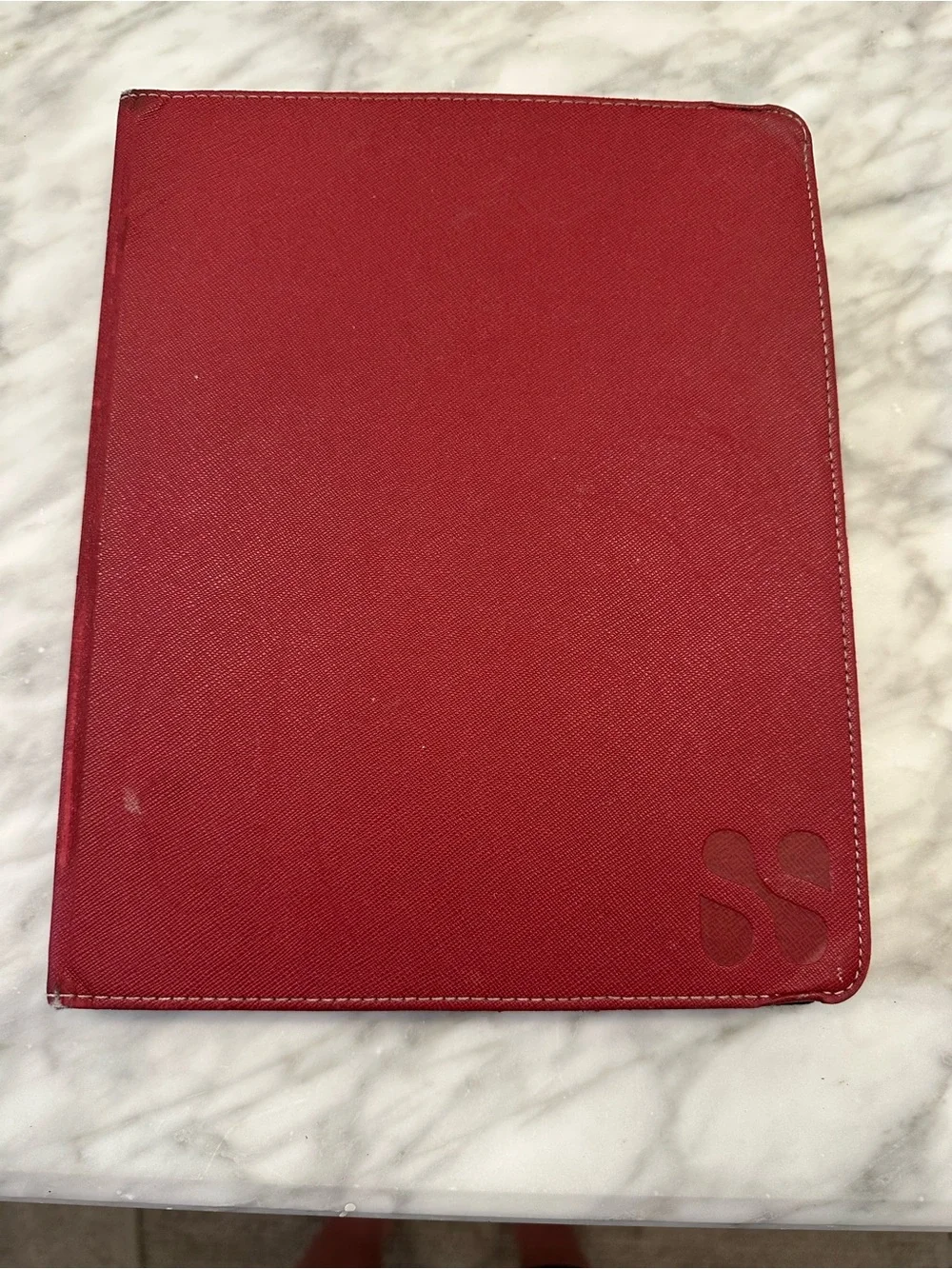 EMF blocking Red Tablet Rotating Folio Case - Safesleeve